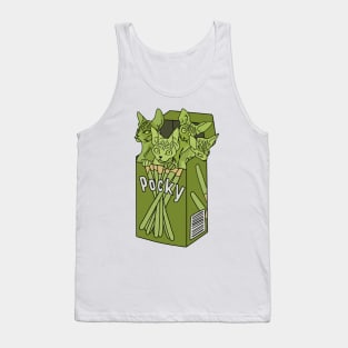 Matcha Pocky Cats Tank Top